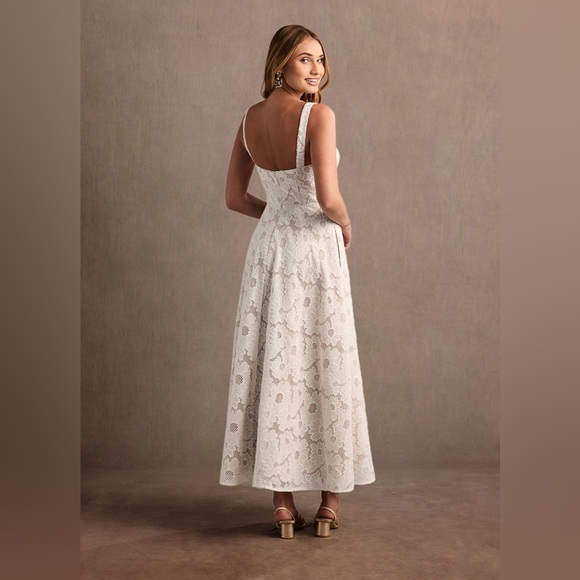 Azazie Atelier Charlotte White Maxi Dress - Picture 7 of 12